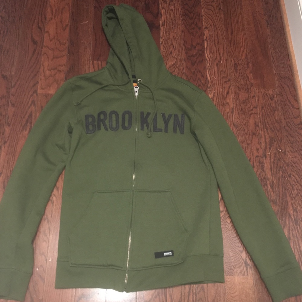 Brooklyn Industries Men’s Green Brooklyn Hoodie
